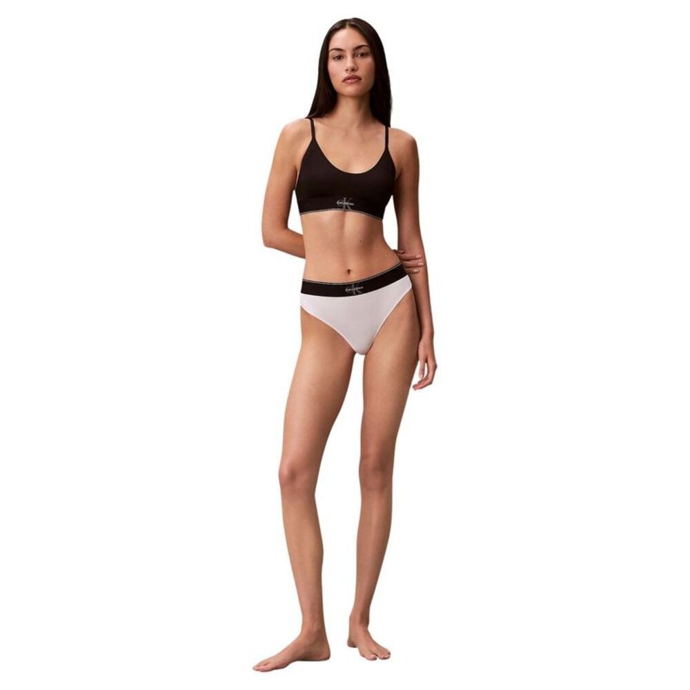 Calvin Klein Underwear White Recycled Polyester Women's Pantie